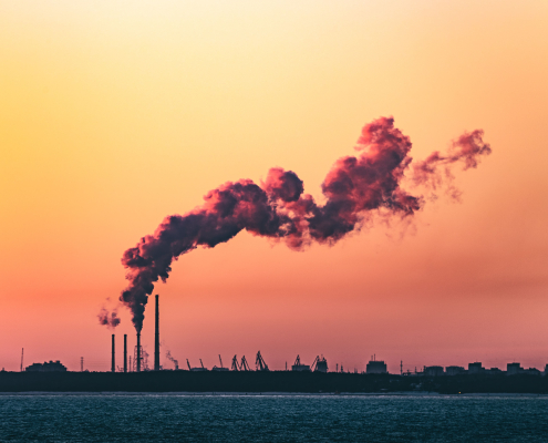 Industrial pollution