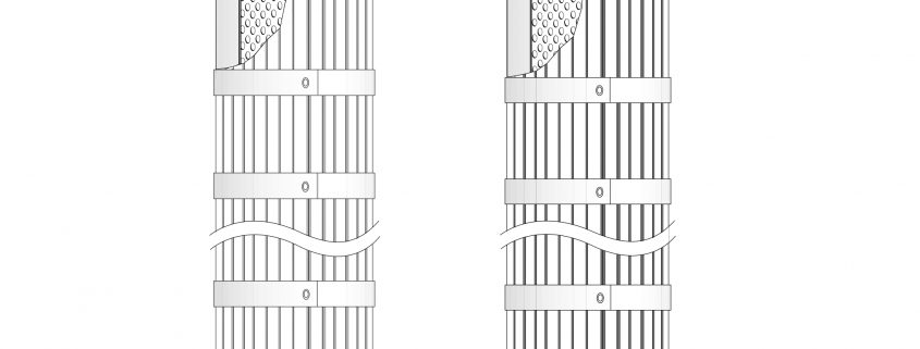 Pleated filters design