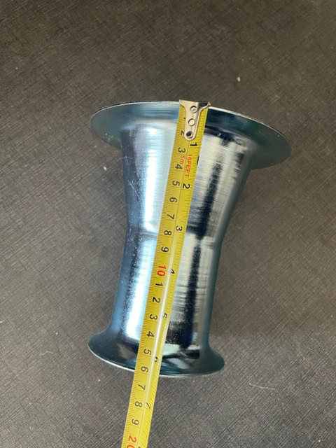 Filter cage venturi measuring