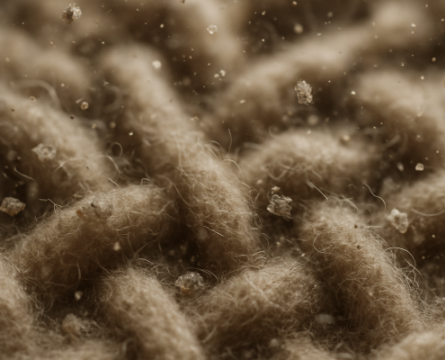 Precoating material will build up an initial dust cake on the filter, preventing dust particles from flowing into and clogging the media.