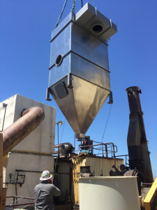 Adding a new dust collector module