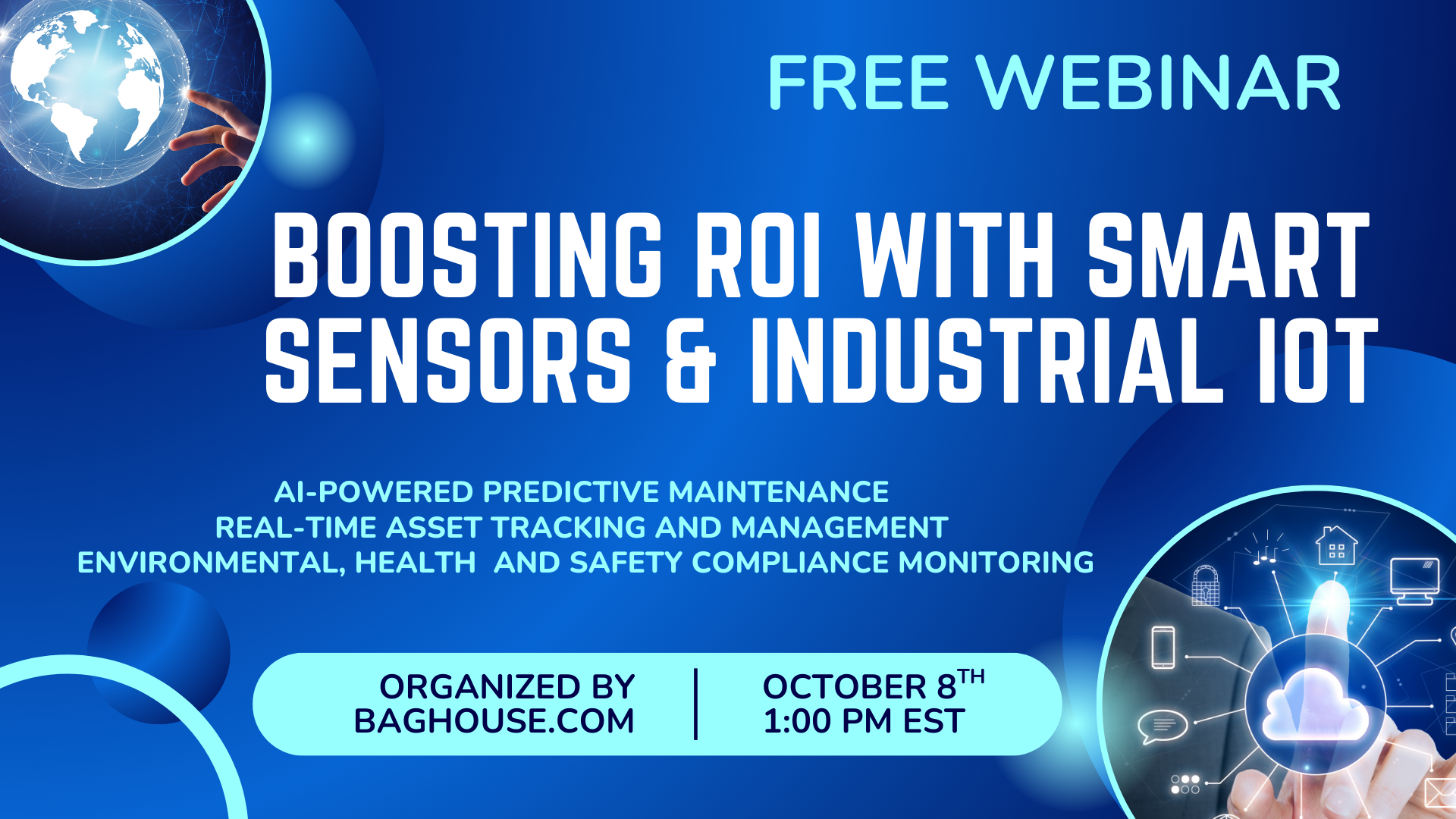 NEW FREE WEBINAR: Boosting ROI with Smart Sensors & Industrial IoT