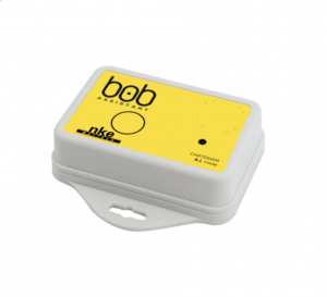 IoT sensor package that mounts easily onto a motor or fan housing using magnets