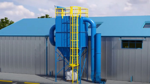 Baghouse top load pulse jet