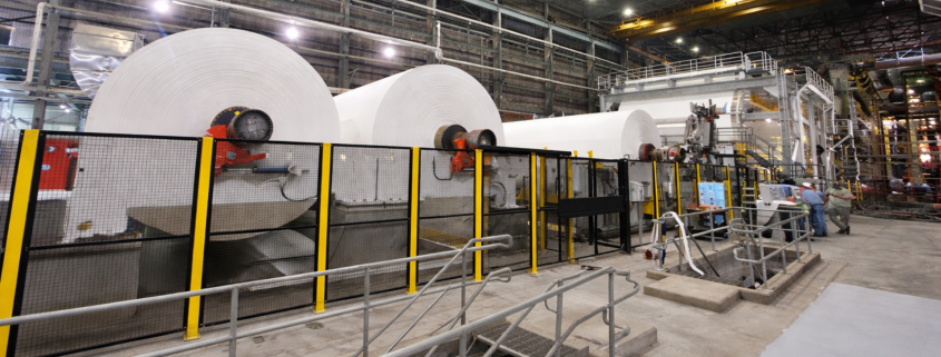 In paper mills, cutting, slitting, die-cutting, rewinding, conveying, baling, and finishing all generate fine particles that disperse quickly if capture velocities drop even slightly.