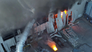 Aluminum plant explosion combustible dust