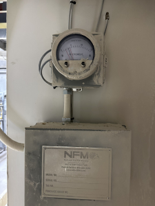 USG Case Study Inspection Bridgeport manometer differential pressure