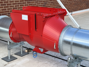 Explosion Isolation valve Case Study MCLB vigiflap