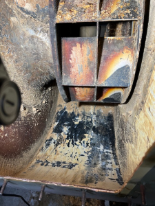 fan blades rust corrosion