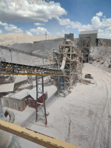 limestone quarry conveyor belt